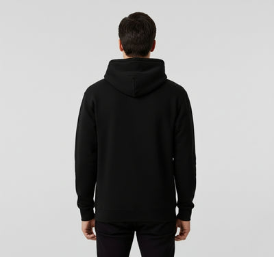 Cotton Fleece Hoddies Black (Warm)