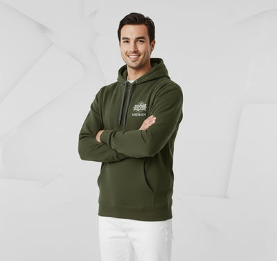 Cotton Fleece Hoddies Olive (Regular)